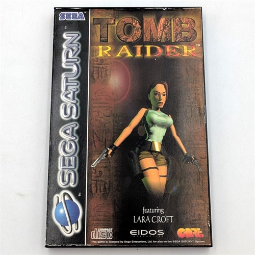Tomb Raider - Komplet I Æske - Sega Saturn Spil (B Grade) (Genbrug)